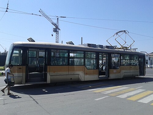 サマルカンドの路面電車