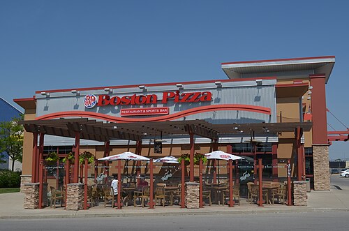 オンタリオ州ロンドンにあるボストンピザの店舗