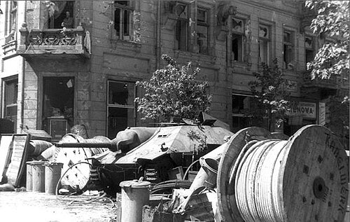 ワルシャワ蜂起（1944年）におけるポーランド軍のバリケード