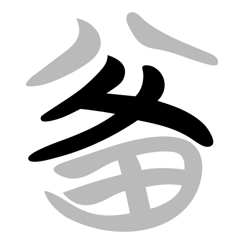楚簡と絹文字