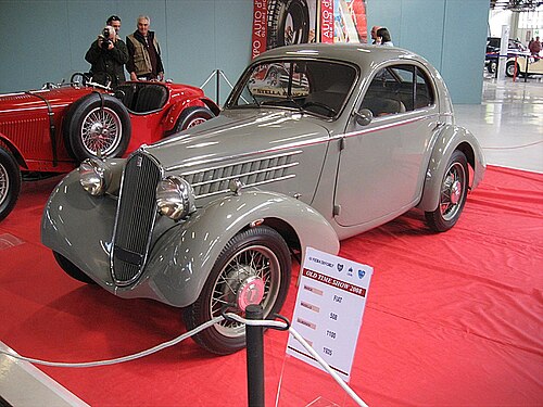 フィアット 508 バリラ S ベルリネッタ ミッレミリア 1935