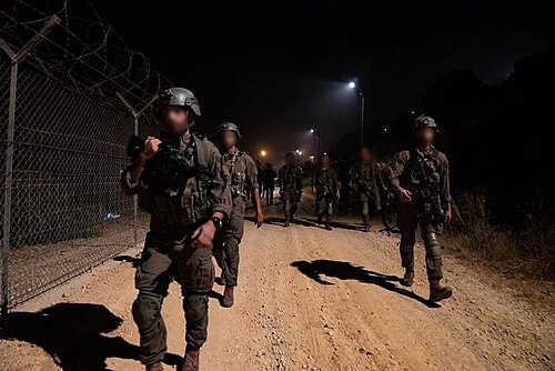 2024年、ヨルダン川西岸地区のドゥヴデヴァン兵士たち