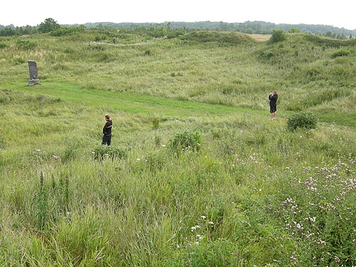 ムフ要塞、1227年にエストニア先住民が十字軍に降伏した場所