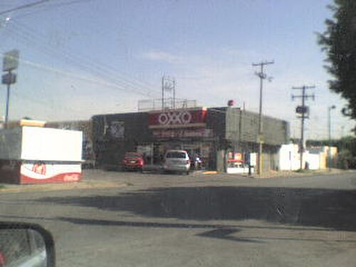 デュランゴ州ゴメス・パラシオの OXXO ストア