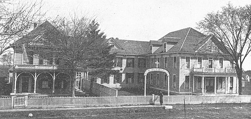 セント・メアリー病院、チリコシー、1888年