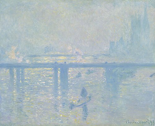チャリング・クロス橋、1899年、ティッセン＝ボルネミッサ美術館、マドリード