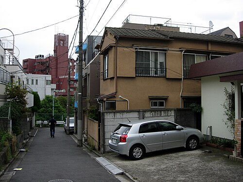 小石川の住宅街