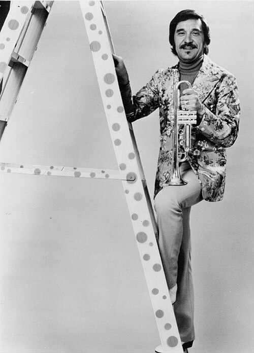 1974年のトゥナイトショーの宣伝写真に写るセヴェリンセン