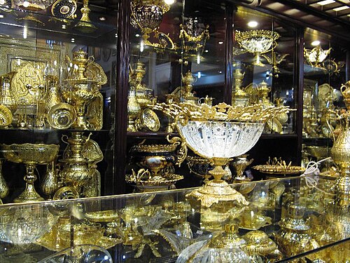 トルガベのイラン手工芸品（金属細工）