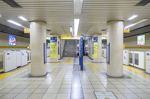 有楽町線ホーム、2022年