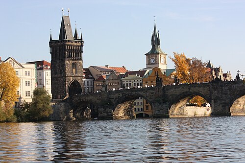 1357 年以降のプラハのカレル橋