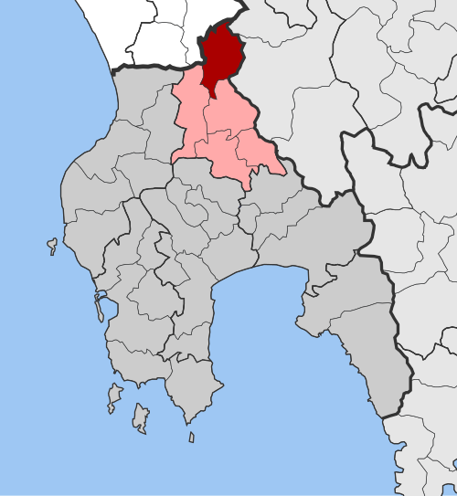 地域単位内の位置
