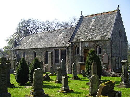 中世の教会（17世紀に拡張）