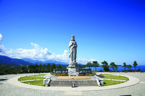 海水冠王像