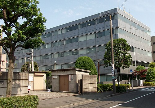 川崎市中原区にある沖電機ケーブルの本社