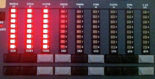 Nord Stage 2 ドローボタン