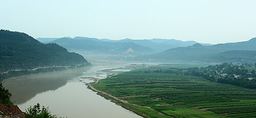 嘉陵江の風景