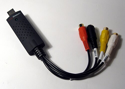 低価格で消費者向けの USB オーディオ/ビデオ キャプチャ デバイス (Reddo Videosieppari)
