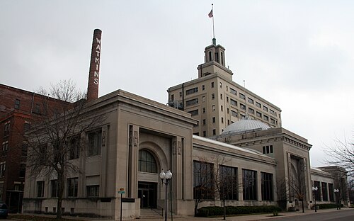 JR ワトキンス医療会社の管理棟、ミネソタ州ウィノナ、1911 年