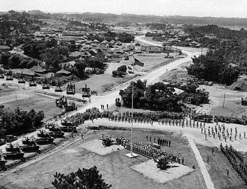 沖縄・琉球諸島は1945年9月7日に降伏した。