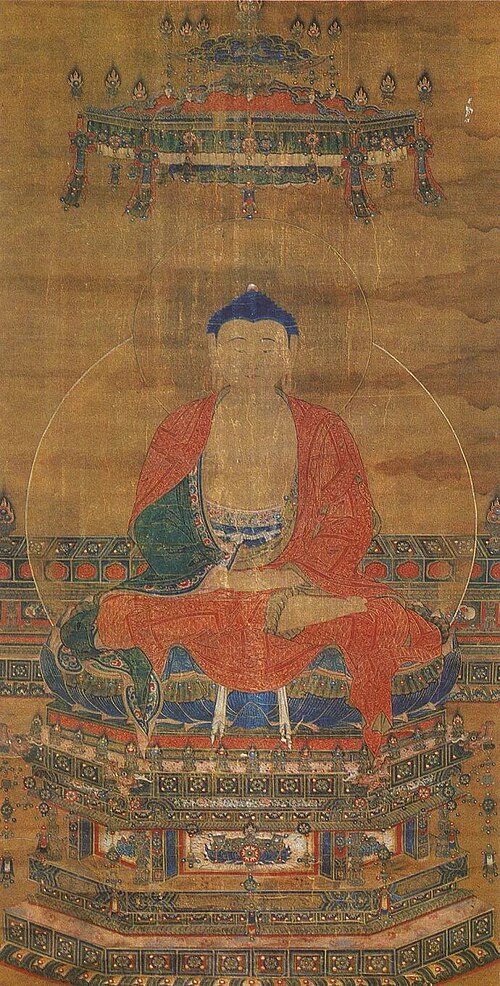 阿弥陀如来、保寧寺、明時代。