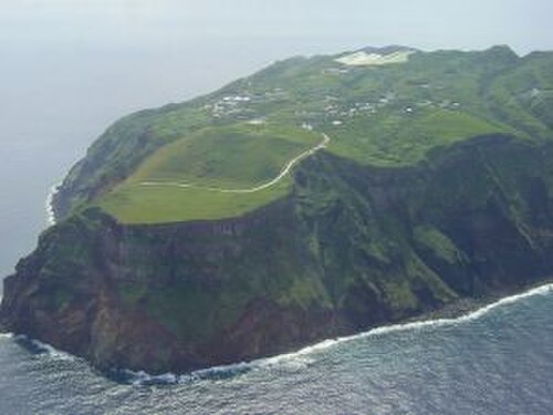 島の空撮写真