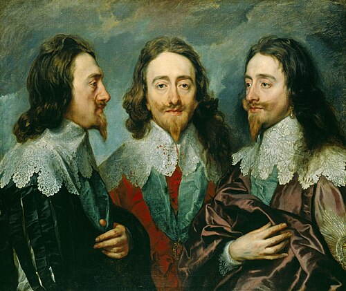 アンソニー・ヴァン・ダイク作「イングランド王チャールズ1世」（1635-6年）