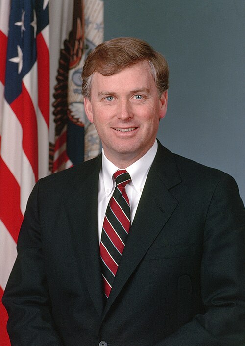 第44代アメリカ合衆国副大統領ダン・クエール