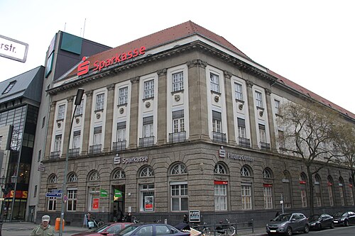 銀行、アルフレッド・ショルツ広場、リックスドルフ