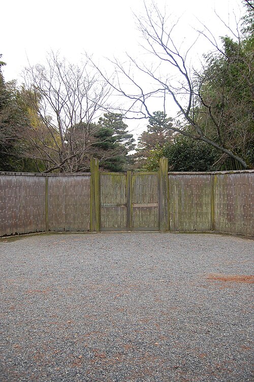 桂離宮の正門