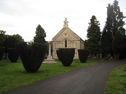 サウサンプトン旧墓地の英国国教会礼拝堂