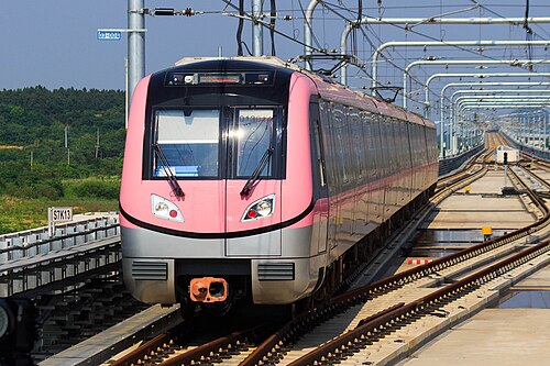 南京地下鉄S7号線の列車