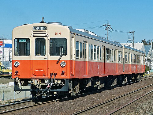 2017年2月のキハ310系ディーゼル気動車。