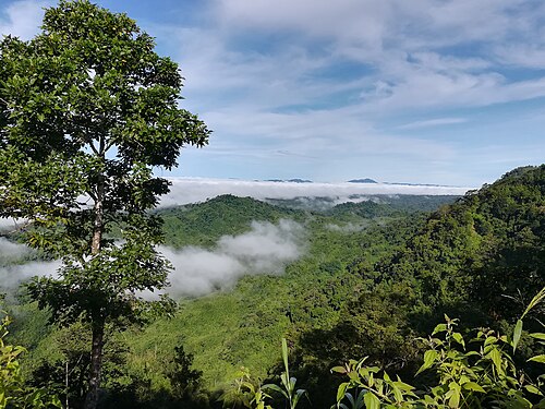 View of Konglak Hill or Konglak Haphong