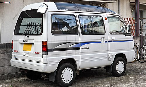 1990 スズキ エブリイ 660 PS ターボ エアロチューン (DA51V)
