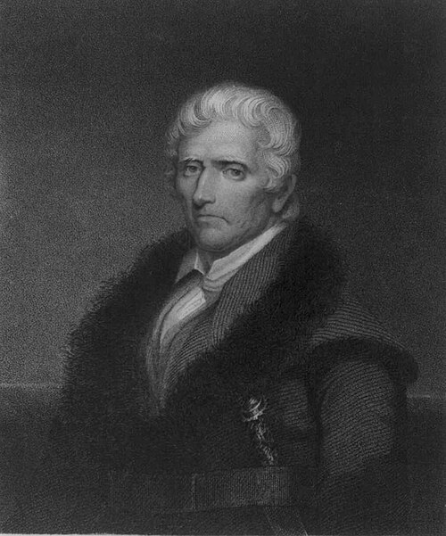 ダニエル・ブーン、1835年（チェスター・ハーディングの絵画に基づく）