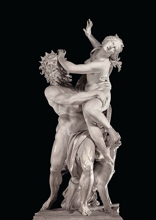 ベルニーニ作「プロセルピナの略奪」（1621年頃）
