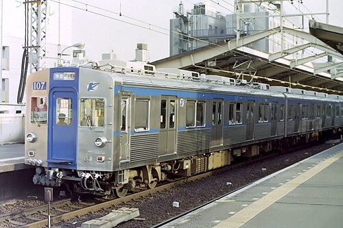 1995年5月の泉北100系電車