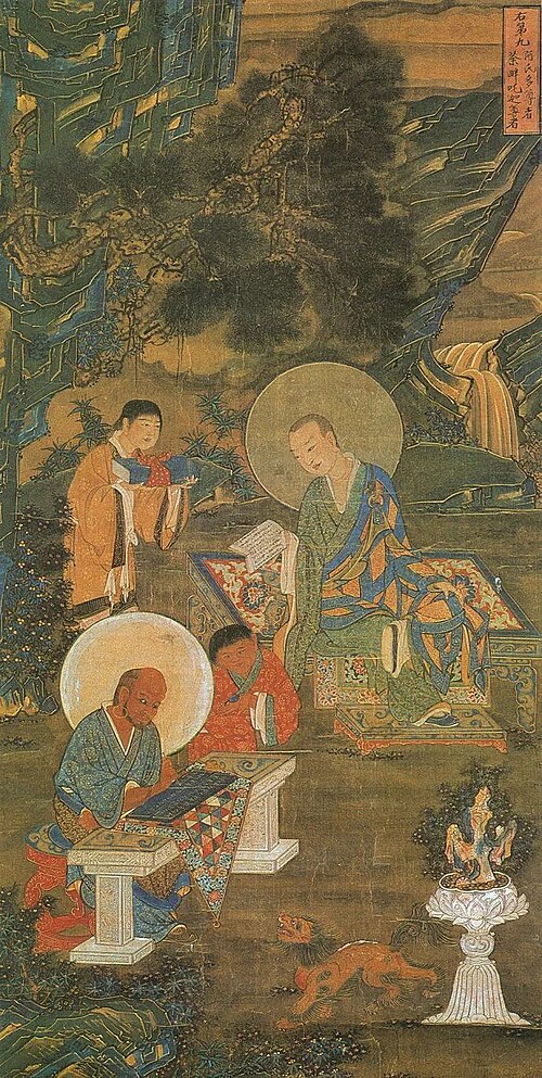 アジタ・アーリヤ、宝寧寺、明代。