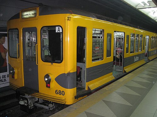 営団500系（かつては東京メトロ丸ノ内線で使用されていた）