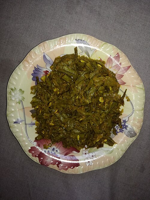 Guar Chibhad ji bhaaji は人気のあるターリー料理です