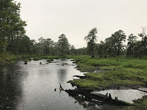 小さな湖の写真
