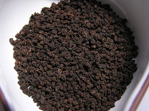 CTC処理で生産された紅茶