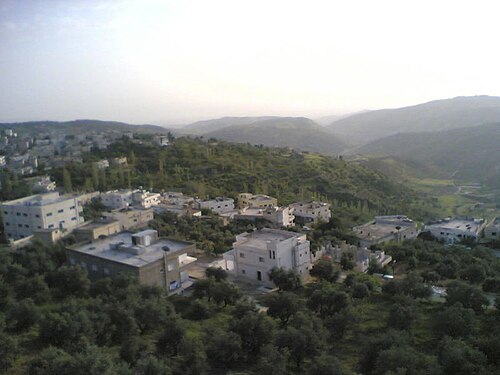 マヒスからヨルダン渓谷方面への遺跡
