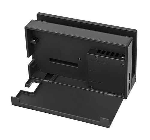 ドックの背面を開くと、USB-C充電器とHDMIケーブル用のポート、および追加のUSB 3.0ポートが見える。
