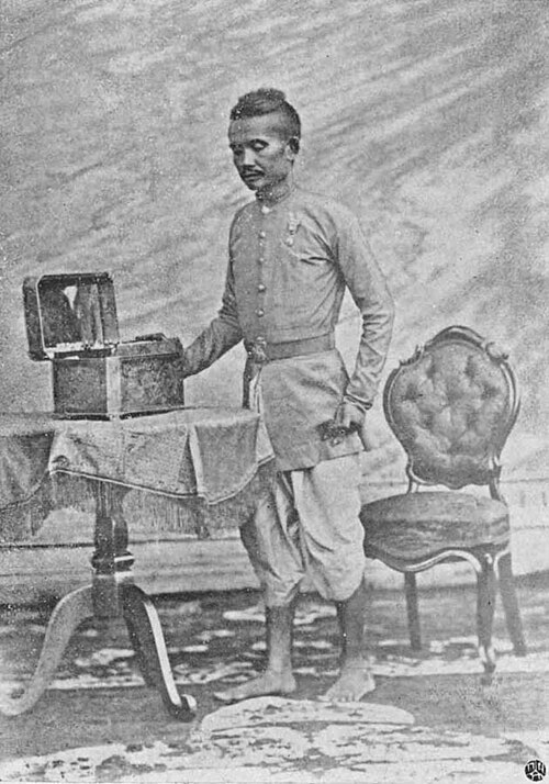 1870年以前のナンクラオ王（ラーマ3世）の息子、アンマリット王子
