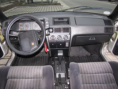 シトロエン BX GTi インテリア