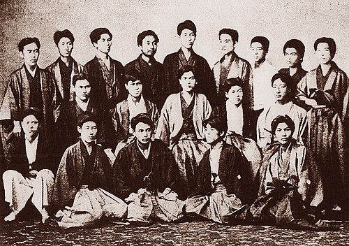1883年専修学校第3回卒業式