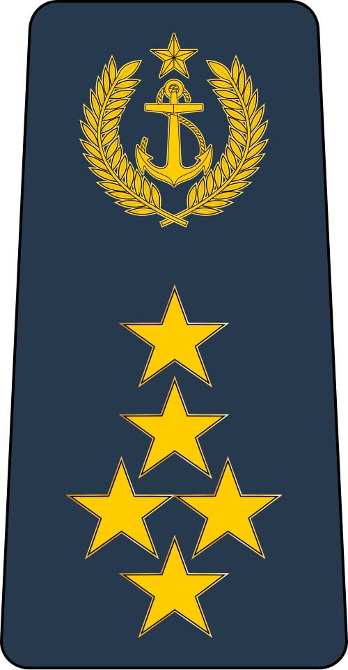 ガボン海軍提督