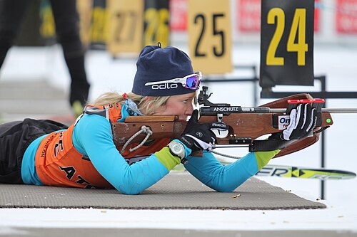 ローレ・スーリエ、オリンピックバイアスロン選手